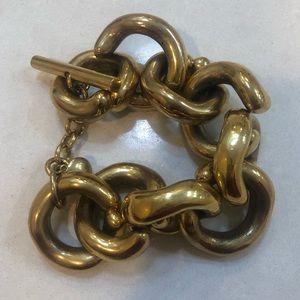 J Crew chain link bracelet